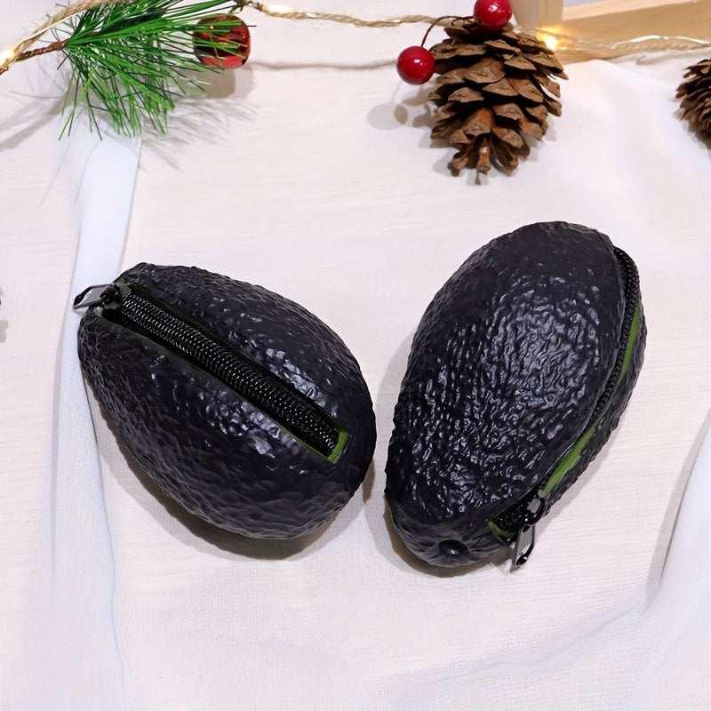 Single Avocado Coin, Lifelike Avocado Wallet, Humorous Gift for Avocado Enthusiasts, Avocado Themed Additions for Both Men And Women